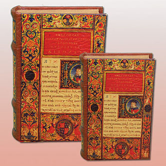 Nostradamus Book Box, Antique Book Box