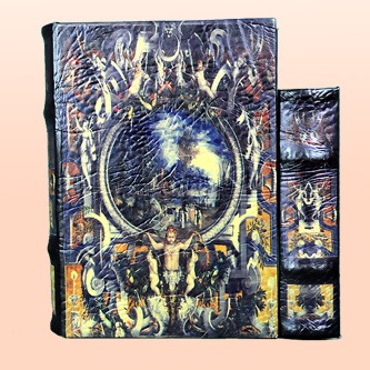 Vergil's Garden of Eden on Antique Book Box