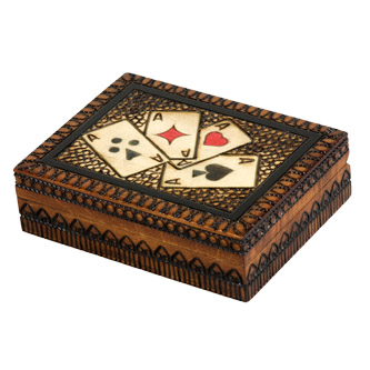 Playing cards, 4 Aces