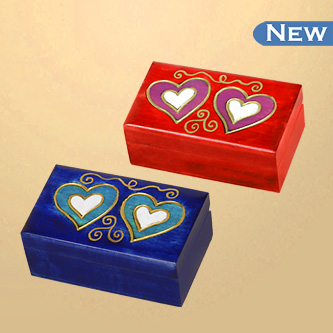 Chocolate box for lovers and for loved ones